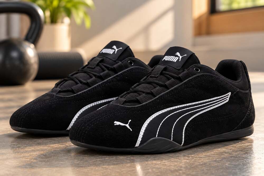 NWT PUMA Catch Women's Shoes Black White AH25 Size 11